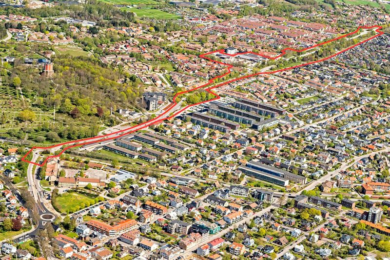 Trädlyckevägen, utveckling av området