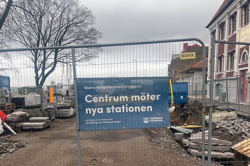 Ombyggnad av Västra Vallgatan